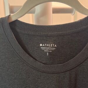 Athleta Charcoal Tee